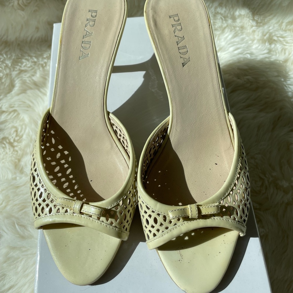 PRADA KITTEN HEELS